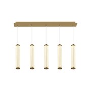 Charm Acrylic Fluted Pendant Light gallery detail image