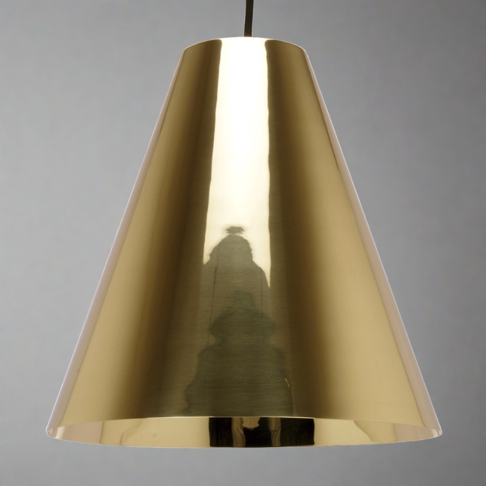 Alexis Brass Pendant Light gallery detail image