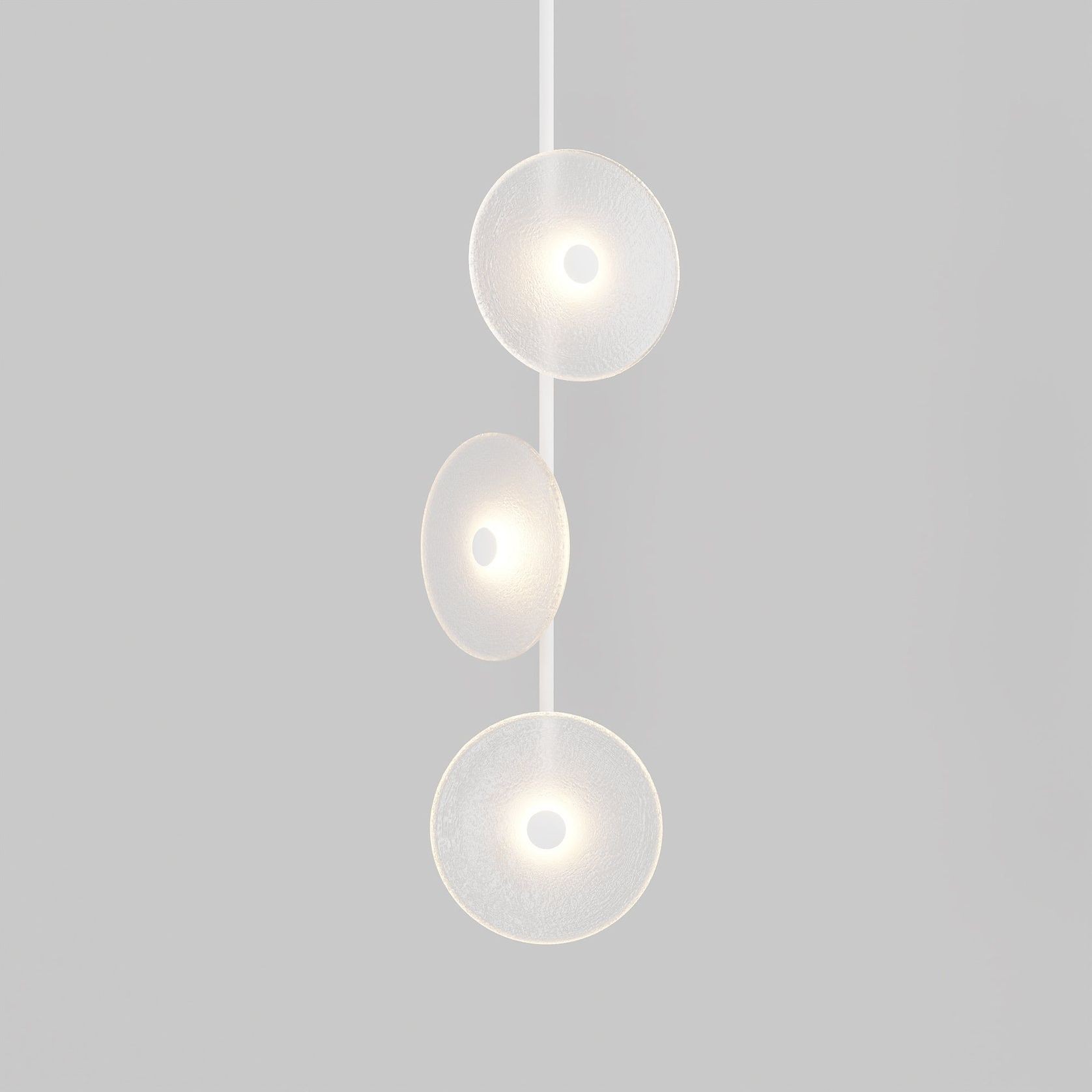 Coral Trio Pendant Light (Off-Centered) gallery detail image