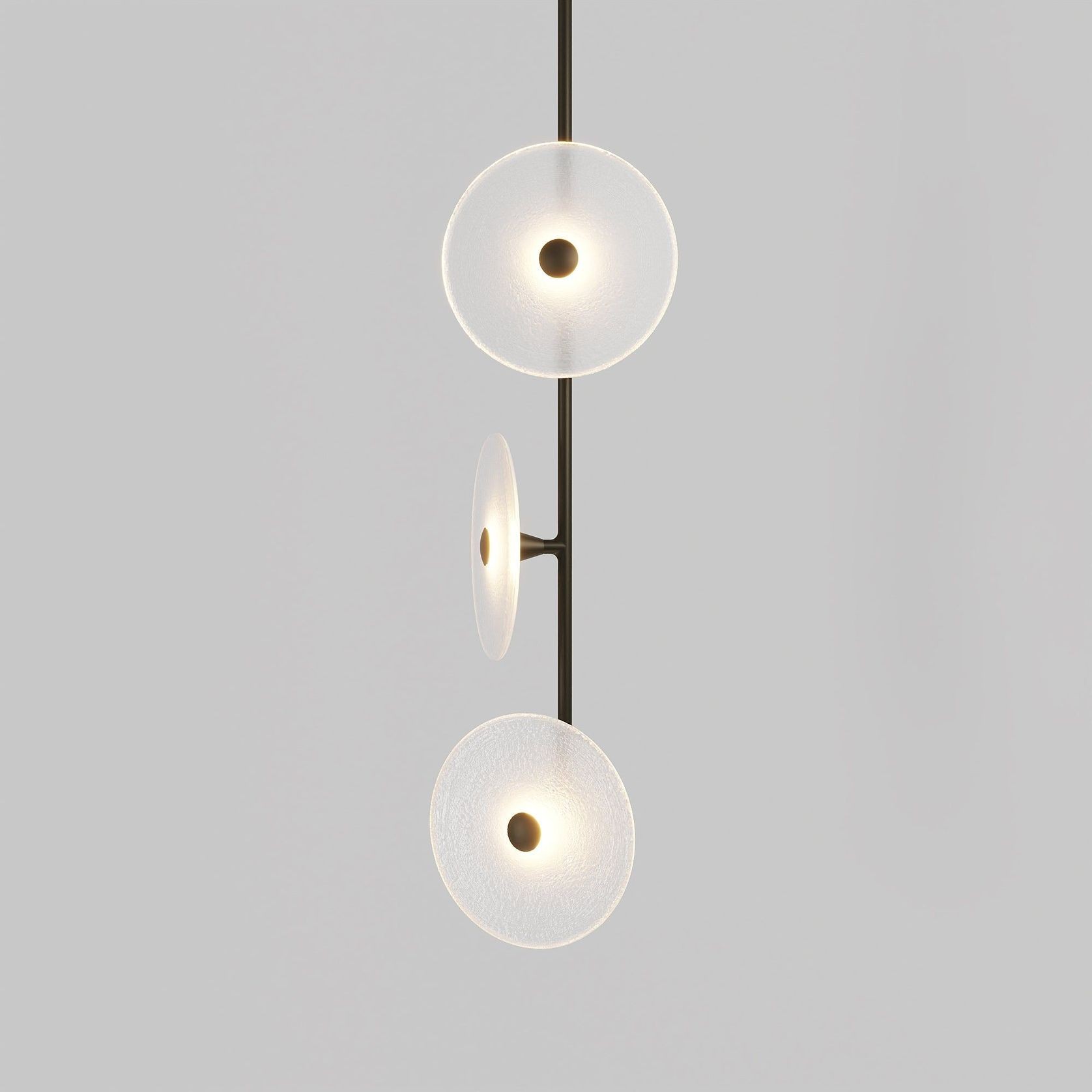 Coral Trio Pendant Light (Off-Centered) gallery detail image