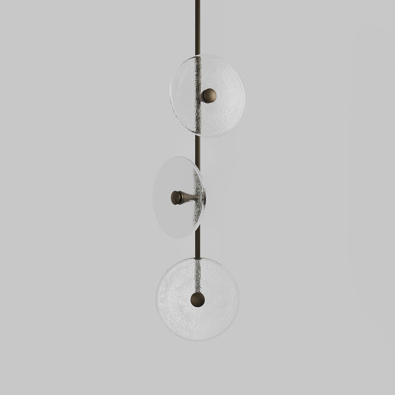 Coral Trio Pendant Light (Off-Centered) gallery detail image