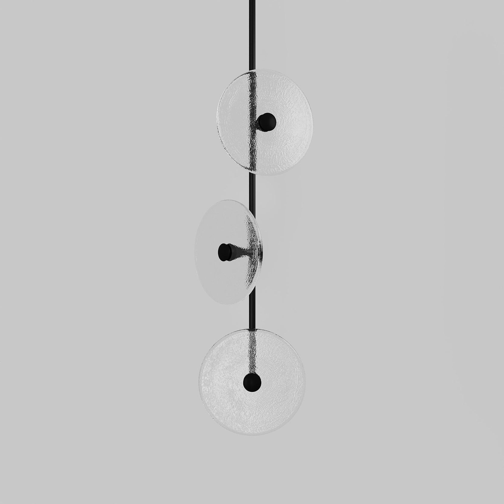 Coral Trio Pendant Light (Off-Centered) gallery detail image