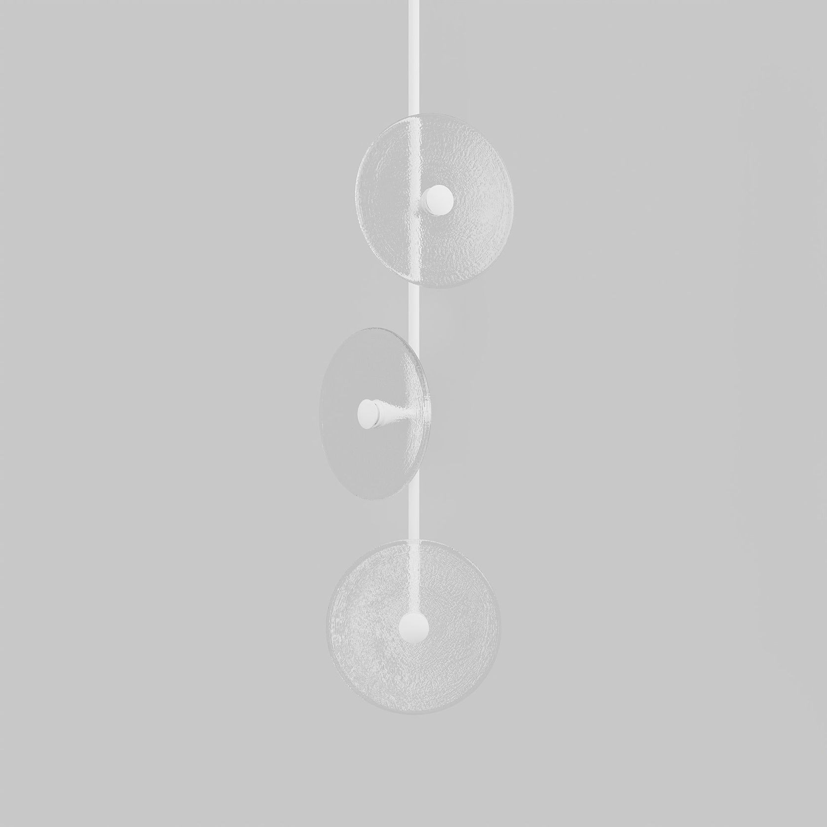 Coral Trio Pendant Light (Off-Centered) gallery detail image