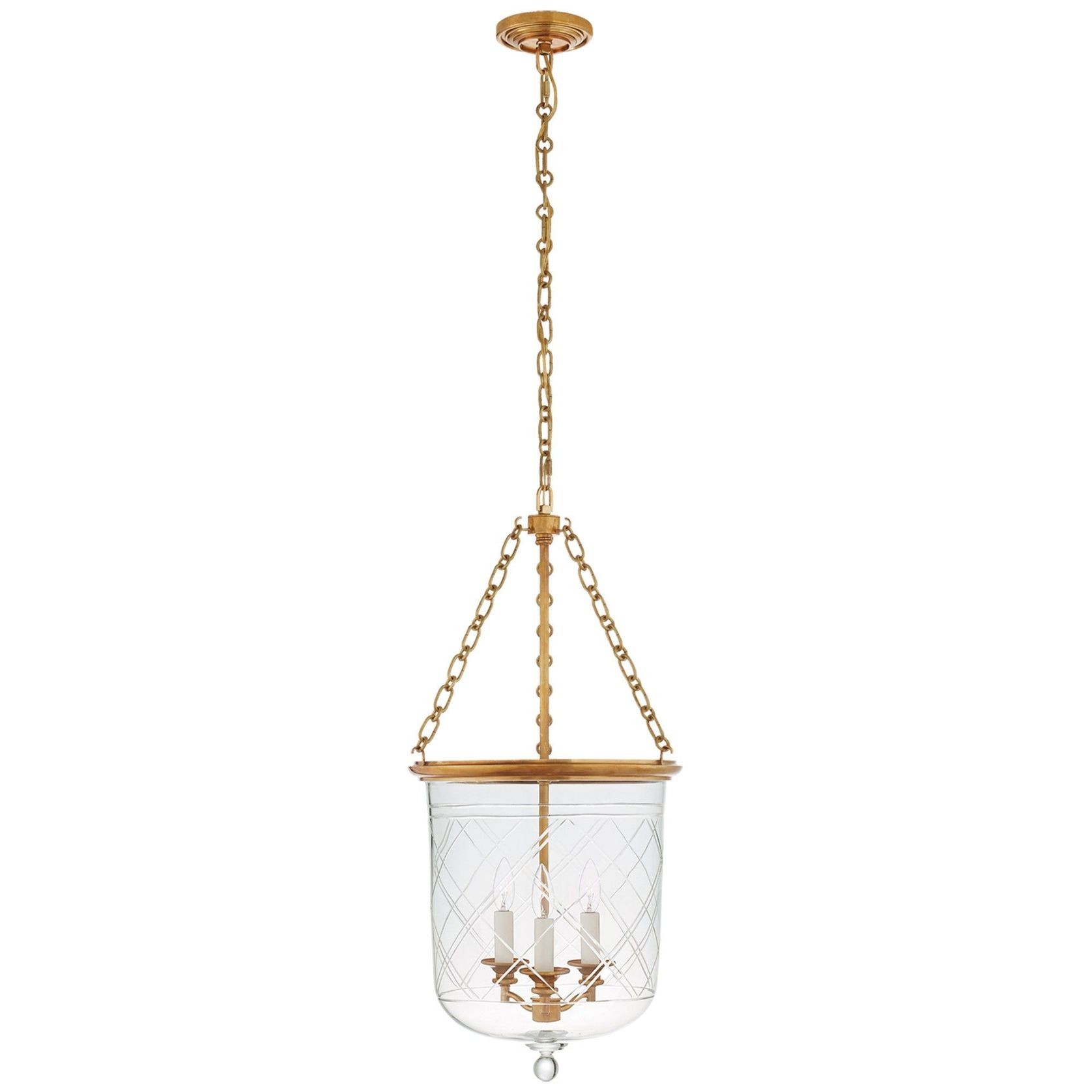 Visual Comfort Lauren Ralph Lauren Cambridge Medium Smoke Bell Lantern gallery detail image