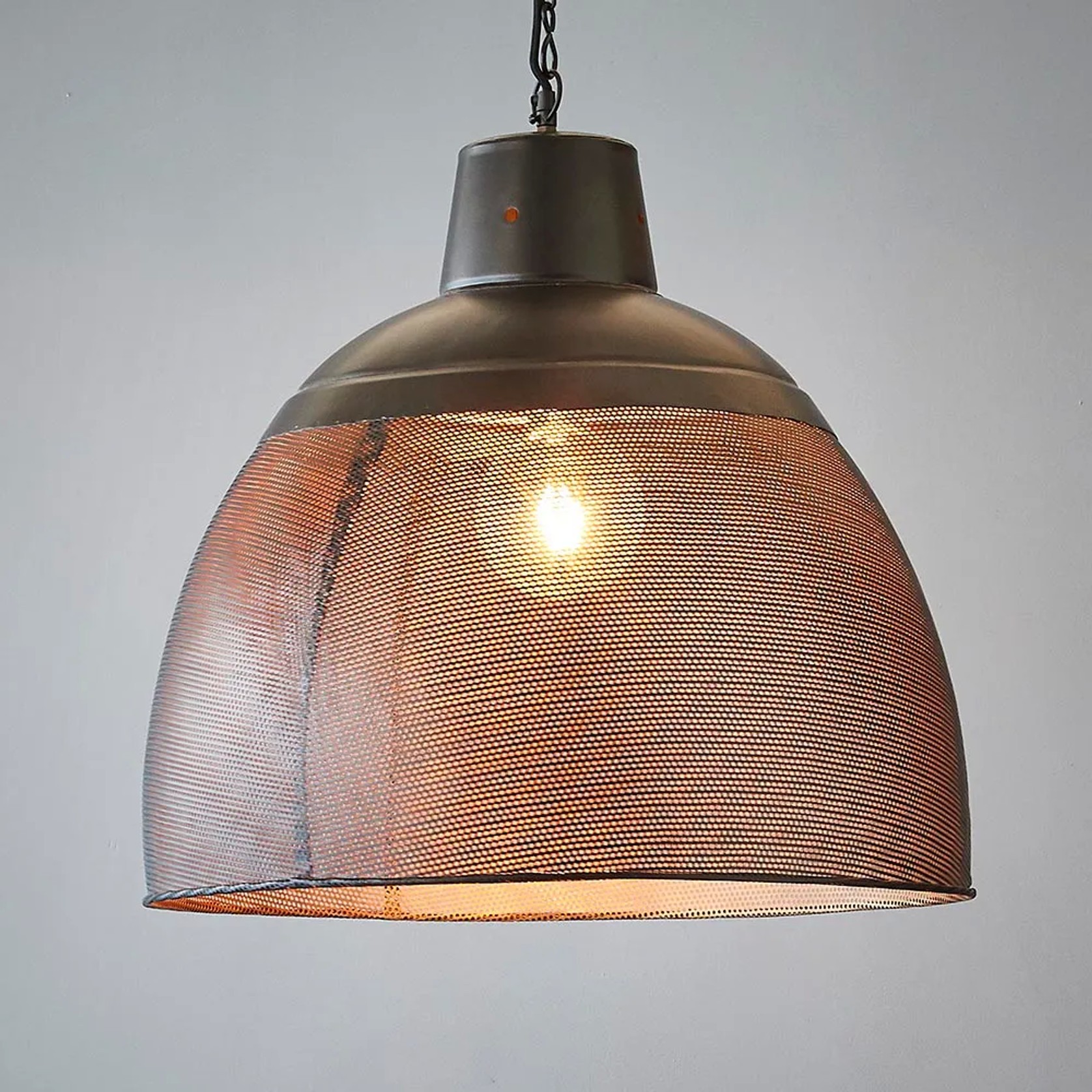 Capri Black/Gold Pendant Light gallery detail image