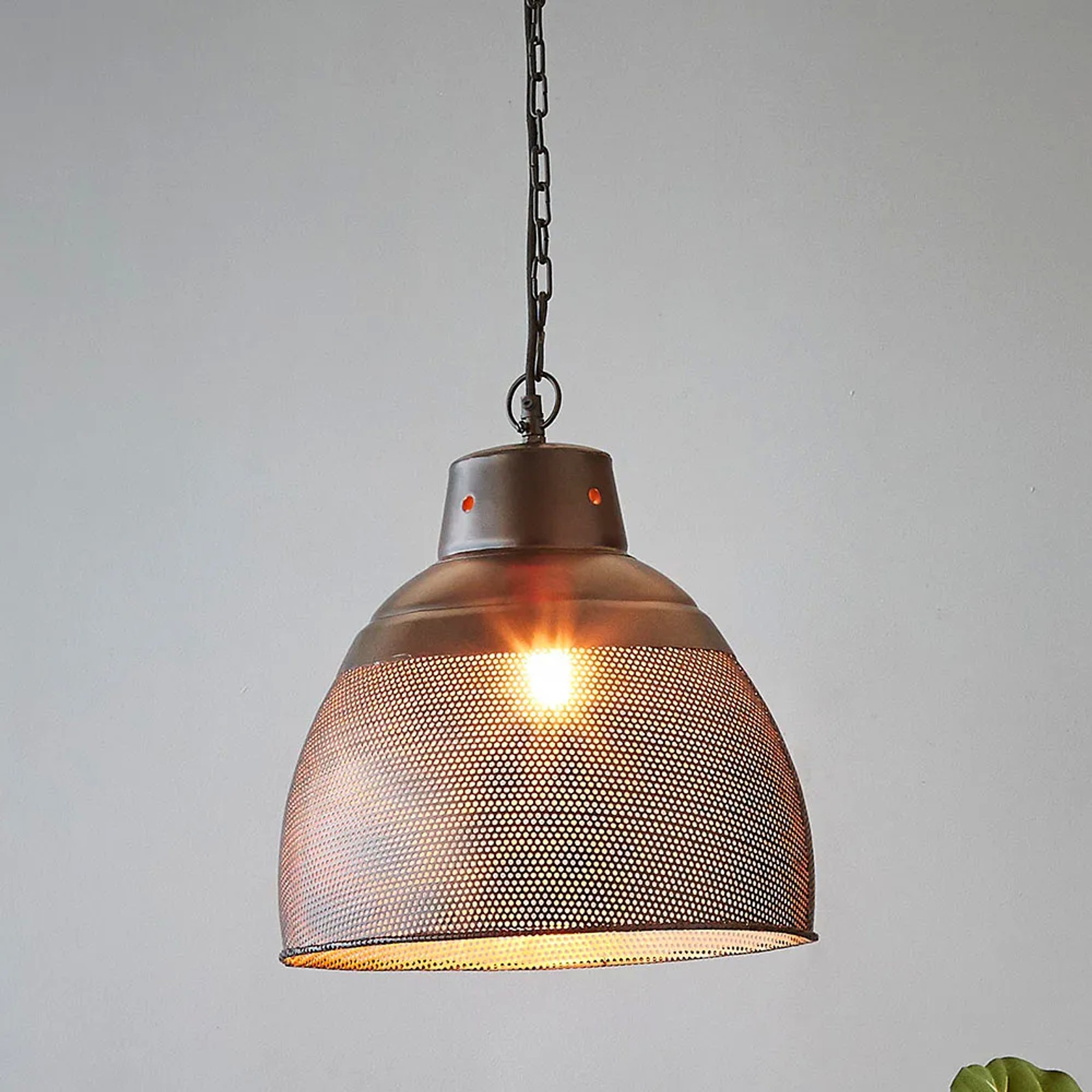 Capri Black/Gold Pendant Light gallery detail image