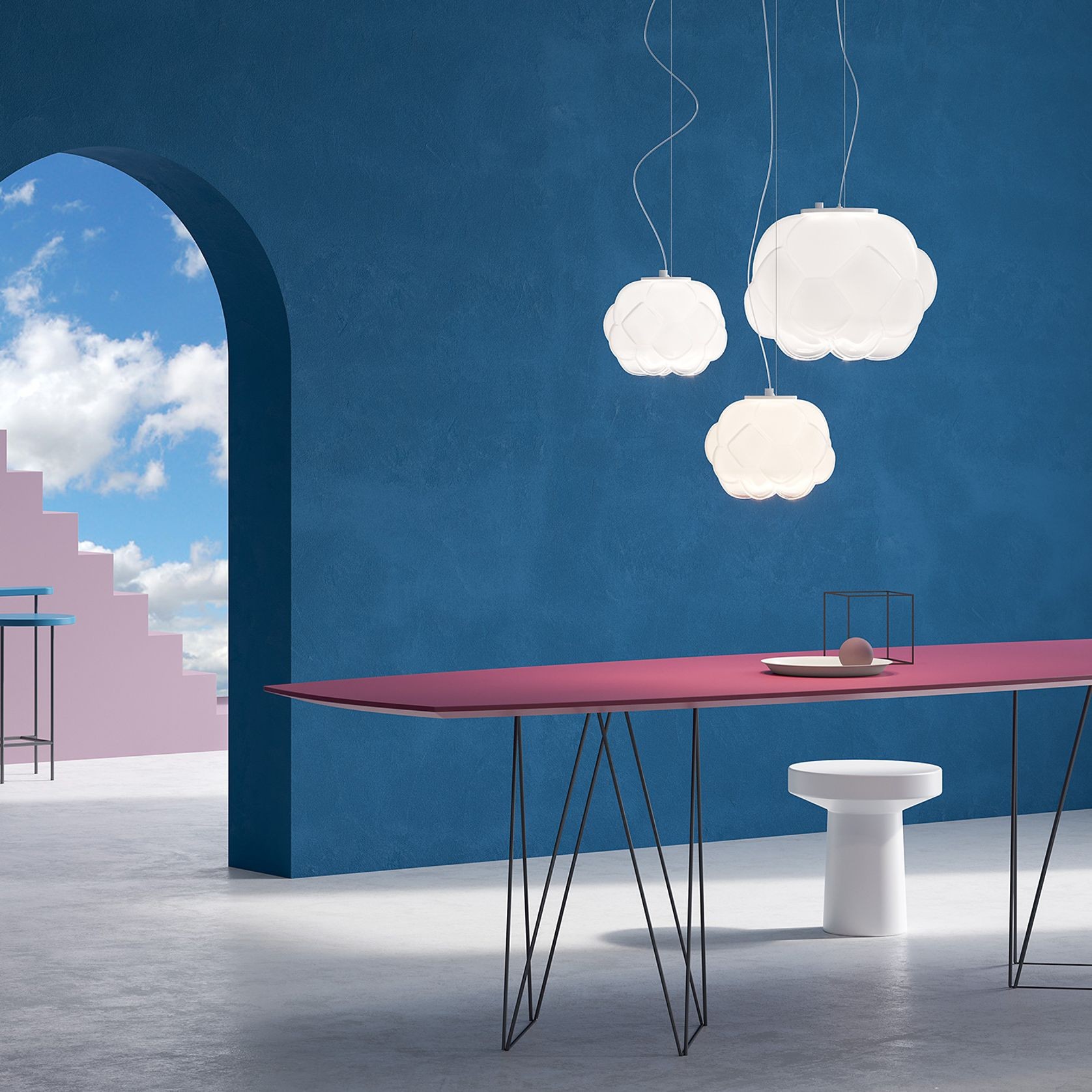 Cloudy 40cm Pendant Light gallery detail image