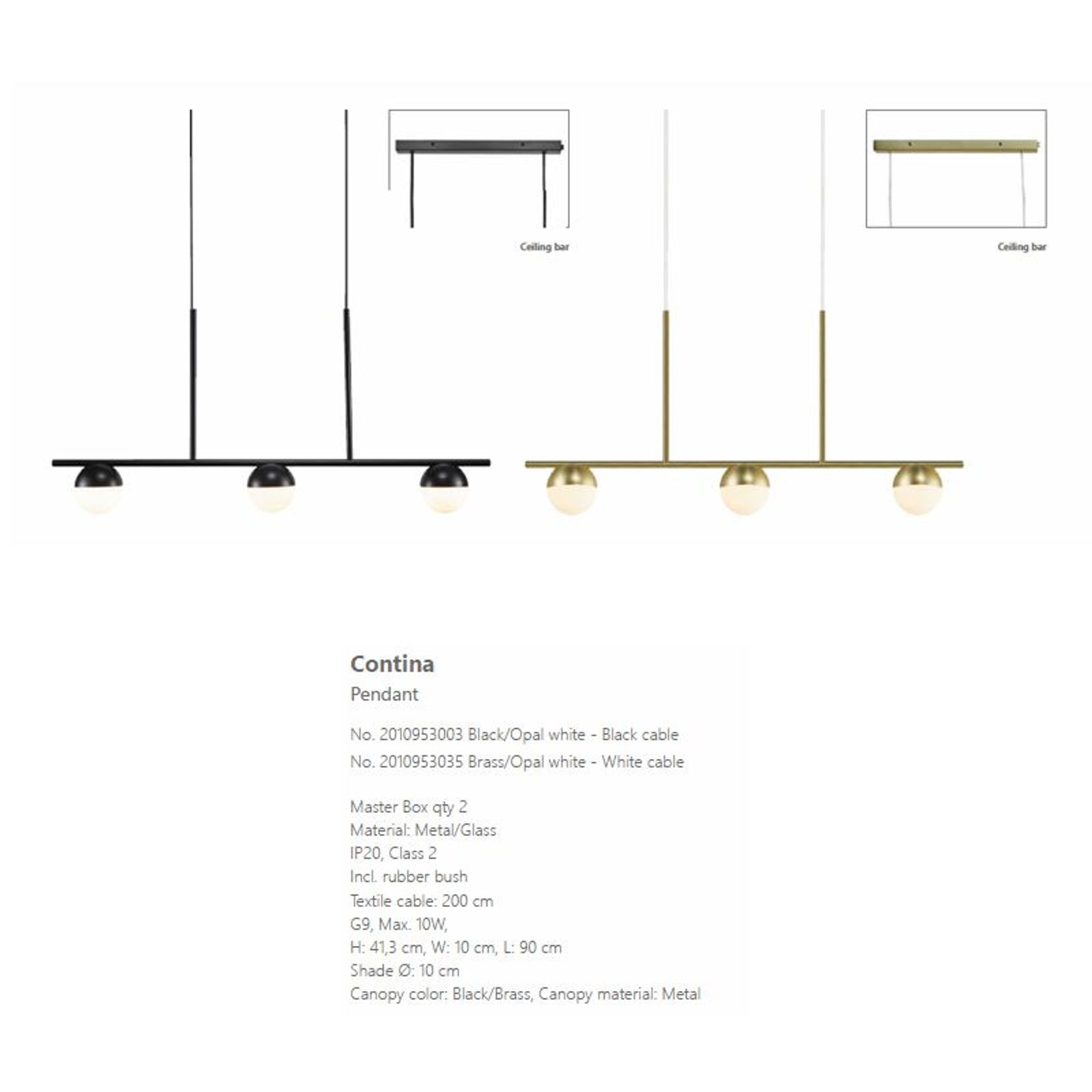 Contina | Pendant gallery detail image