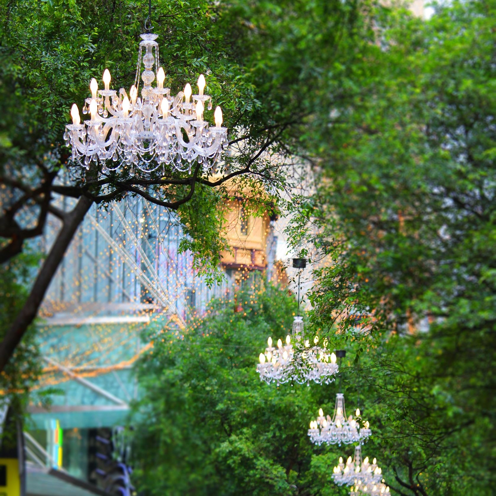 Drylight S12 Outdoor Chandelier gallery detail image
