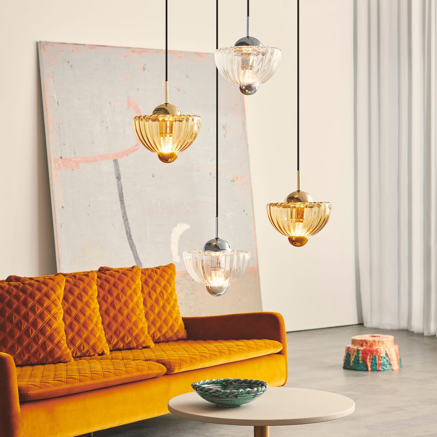 Lotus Pendant Light gallery detail image