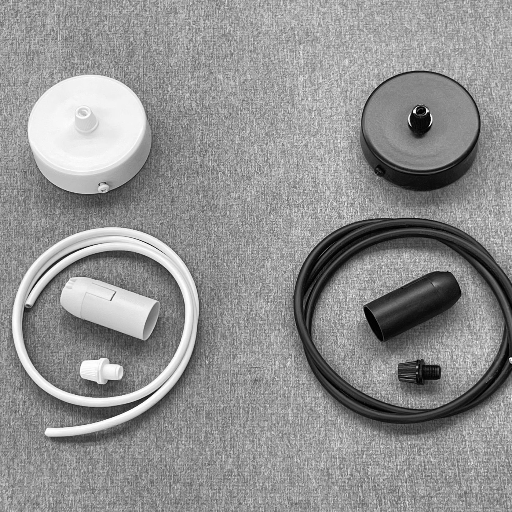 E14 Suspension Set - iO Flute & ø140mm Long Pendants gallery detail image