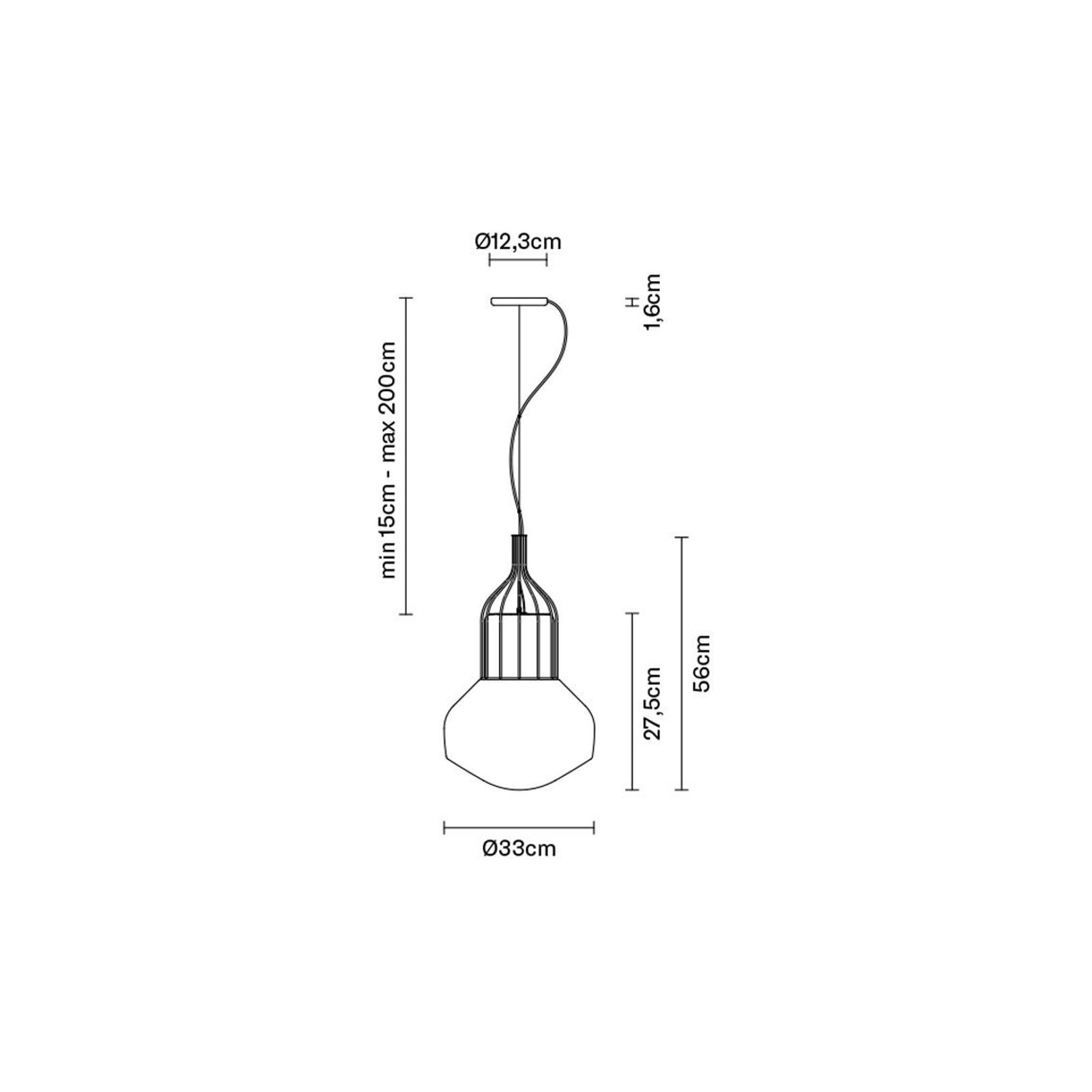 Aerostat 33cm Pendant Light gallery detail image