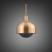 Shade Forked Globe Pendant | Smoke gallery detail image