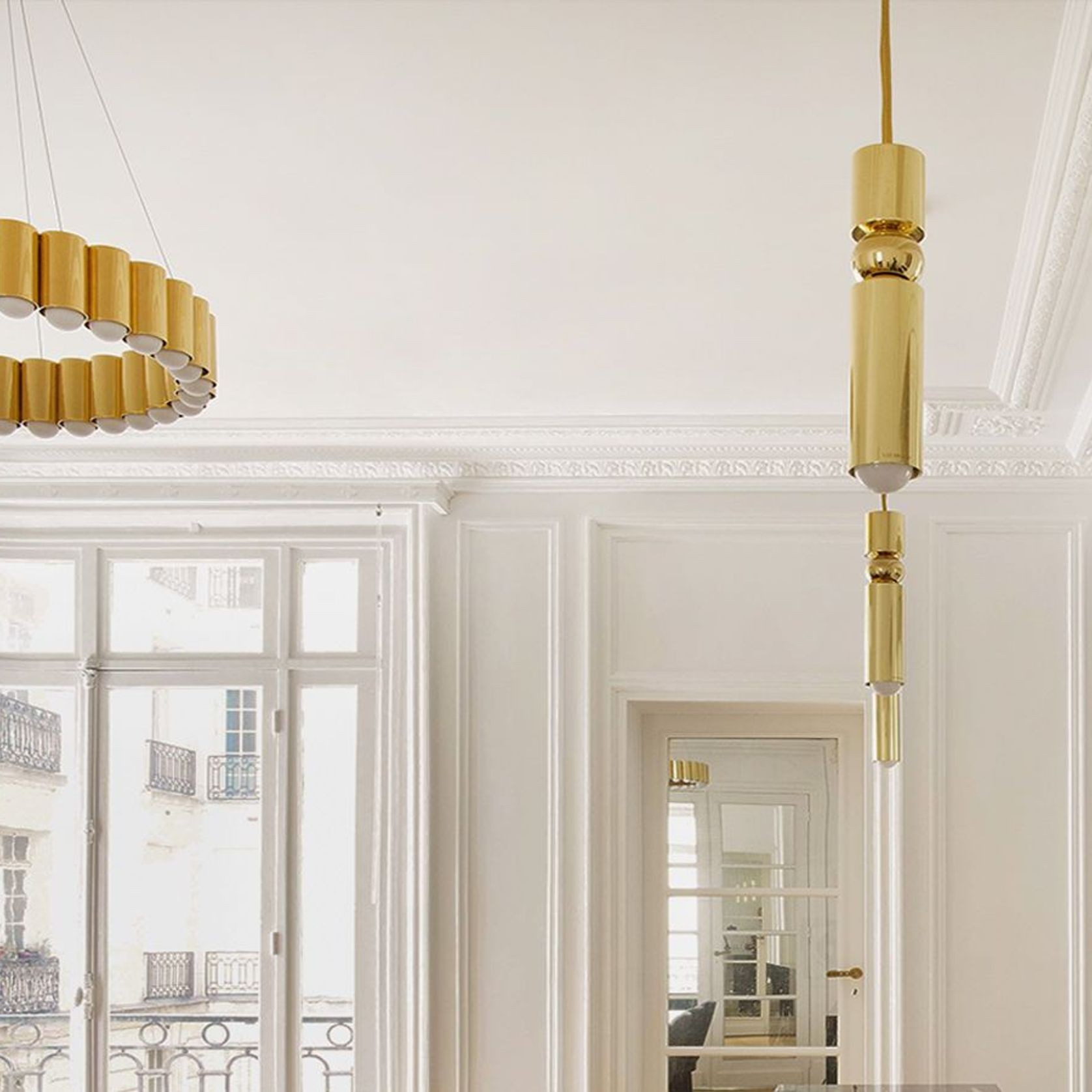 Fulcrum Light - Polished Gold gallery detail image