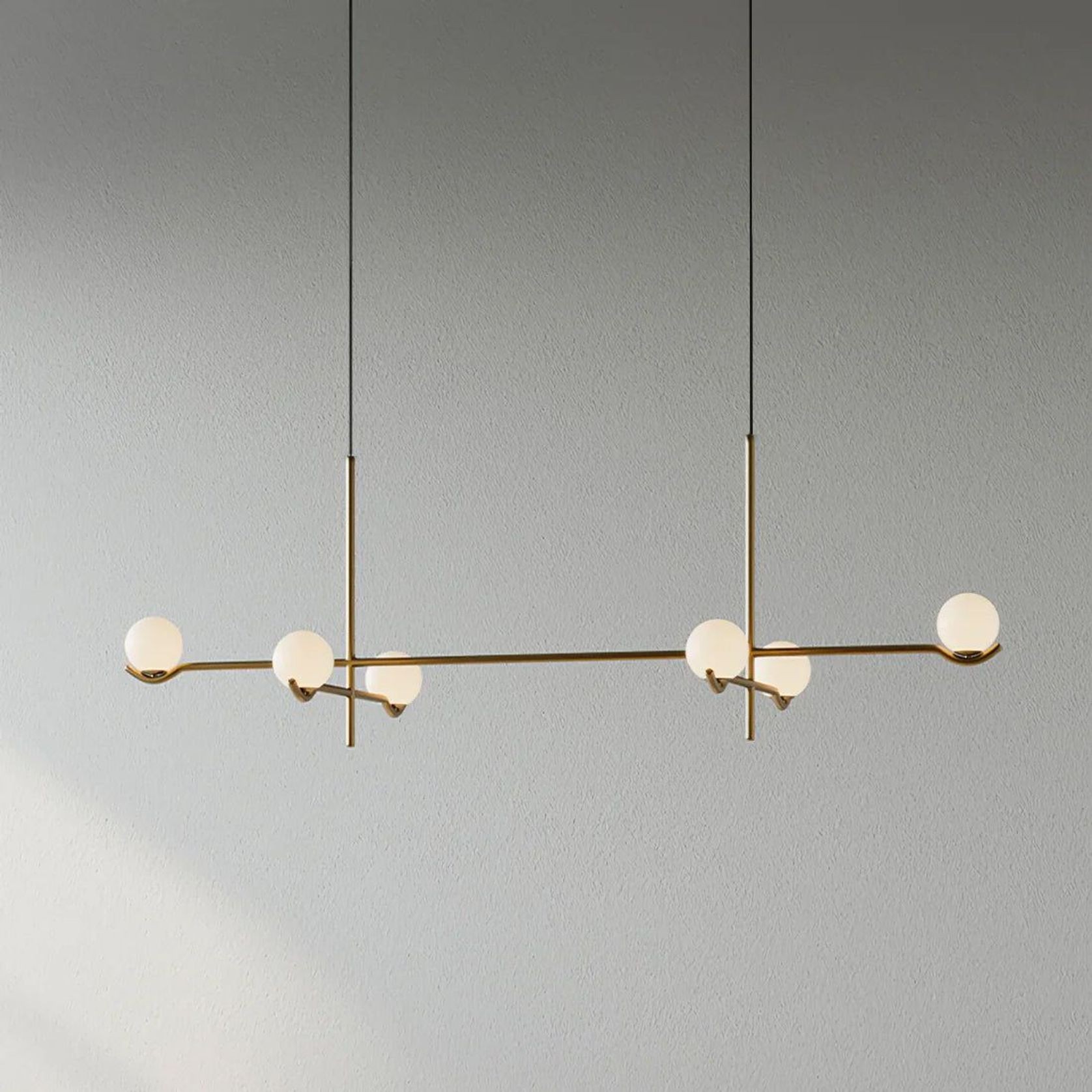 Gemini Long Pendant Light gallery detail image