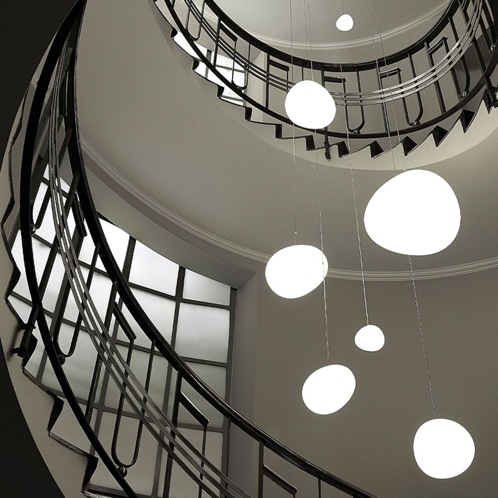 Gregg Media Suspension Lamp - Glass gallery detail image