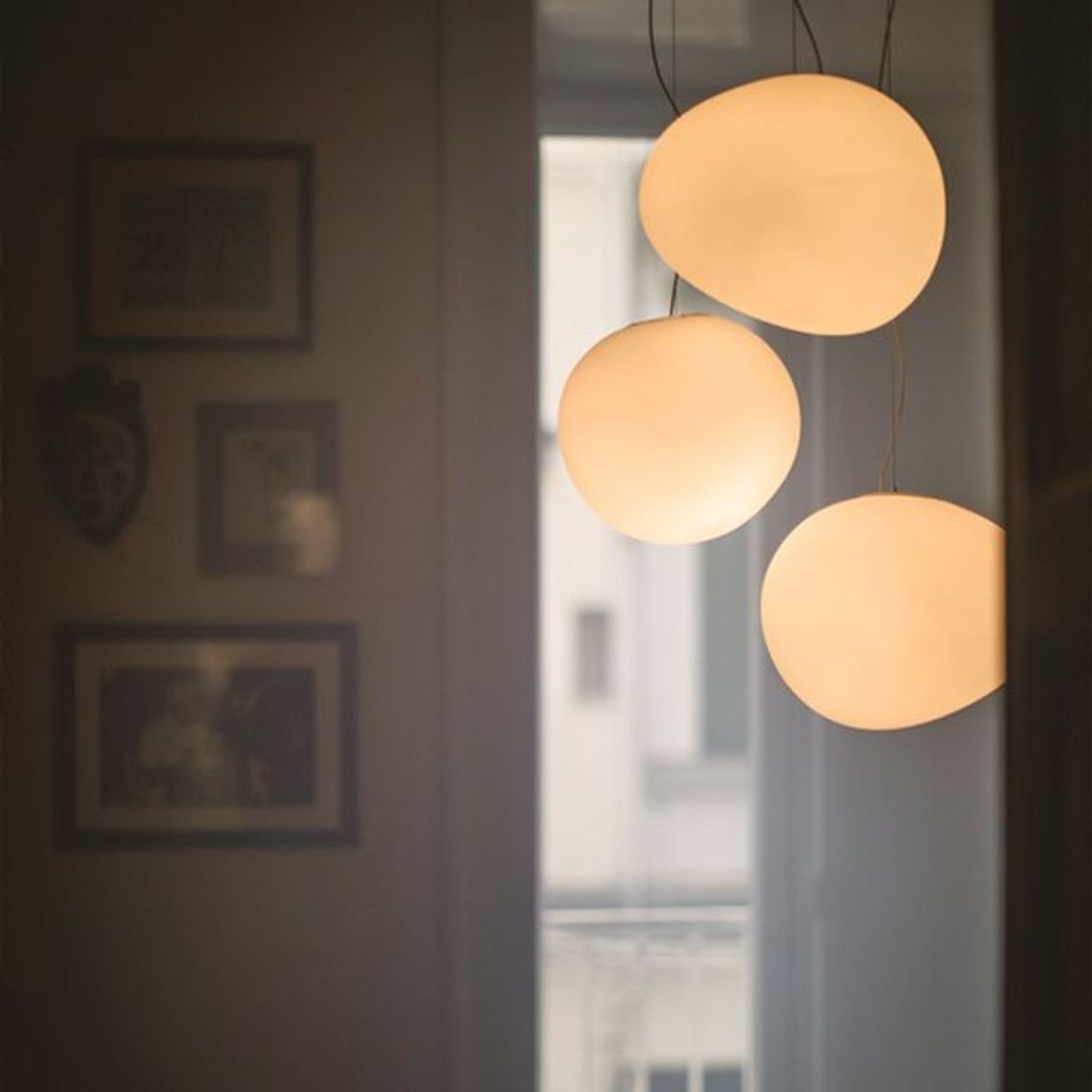 Gregg Media Suspension Lamp - Glass gallery detail image