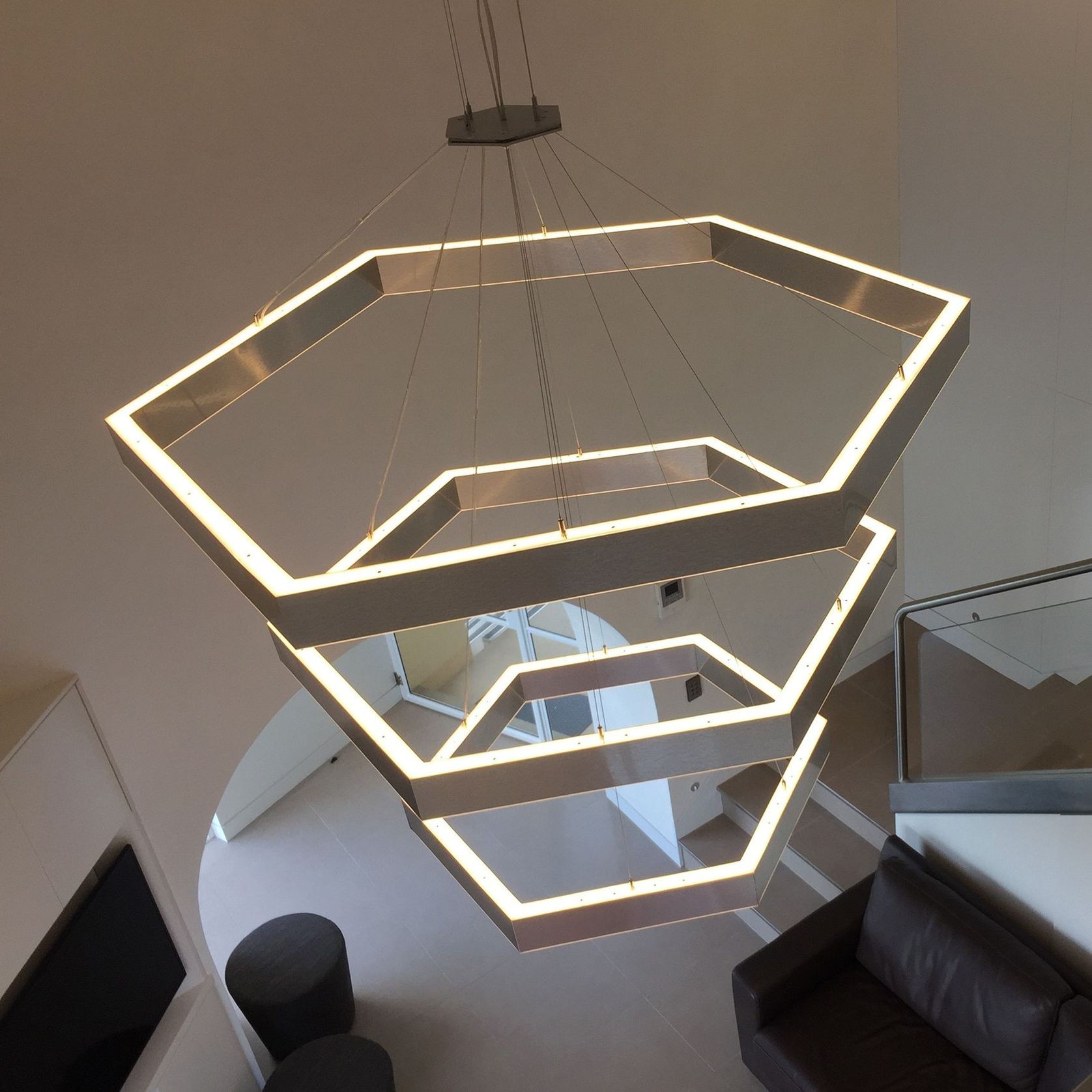 LED Garland Pendant Lights (Custom Made) gallery detail image
