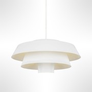 ED Brisbin 1L Pendant | Matte White Finish gallery detail image