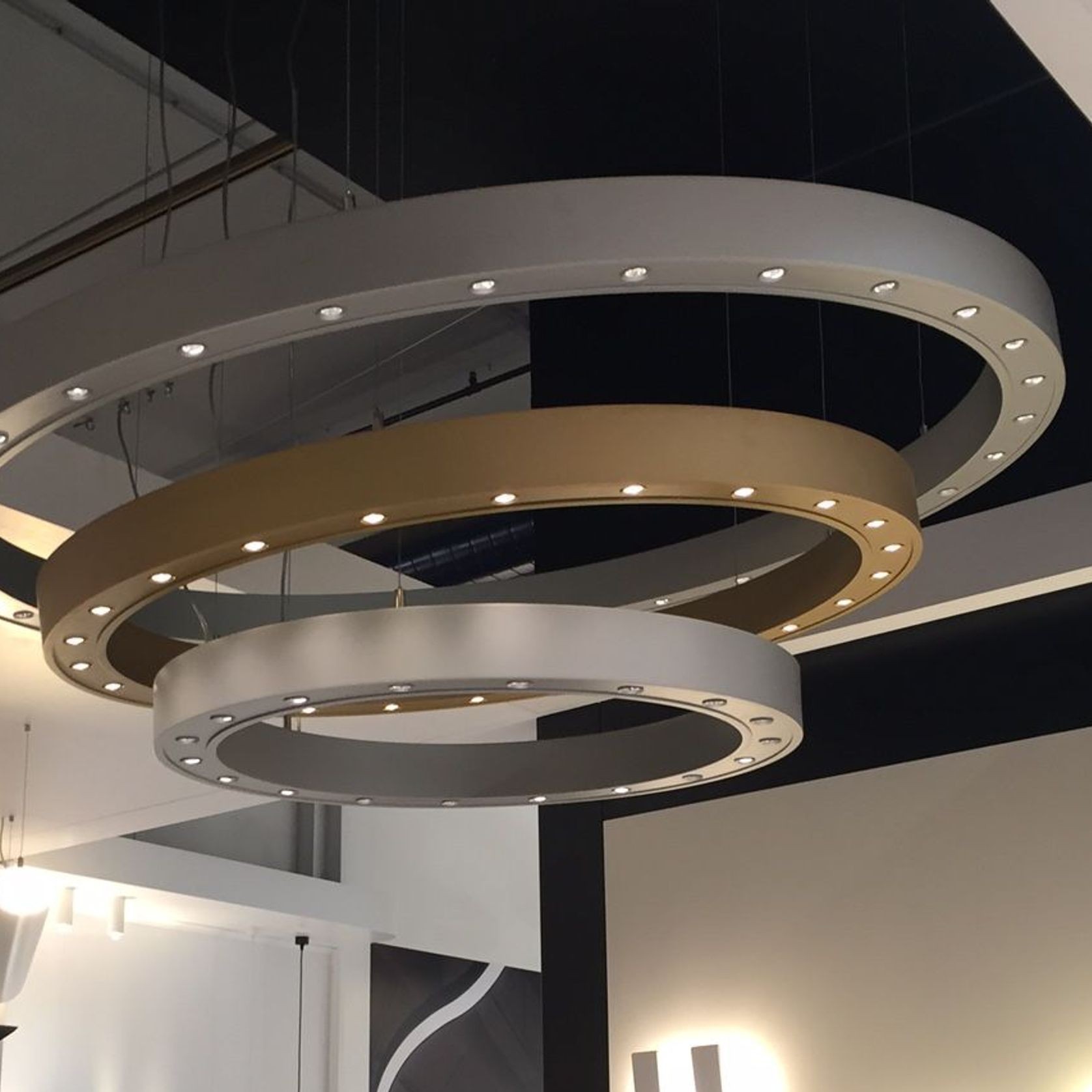 LED Garland Pendant Lights (Custom Made) gallery detail image