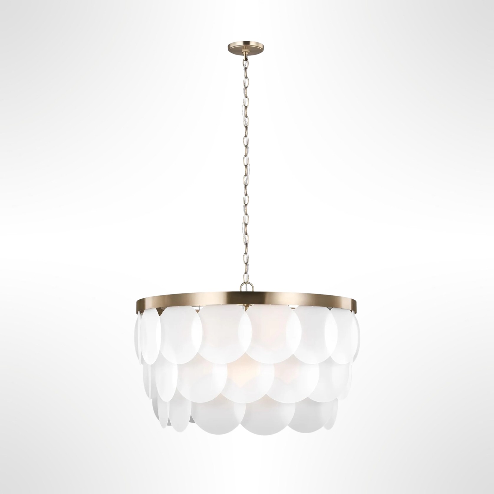 SG Mellita Pendant | Satin Brass gallery detail image