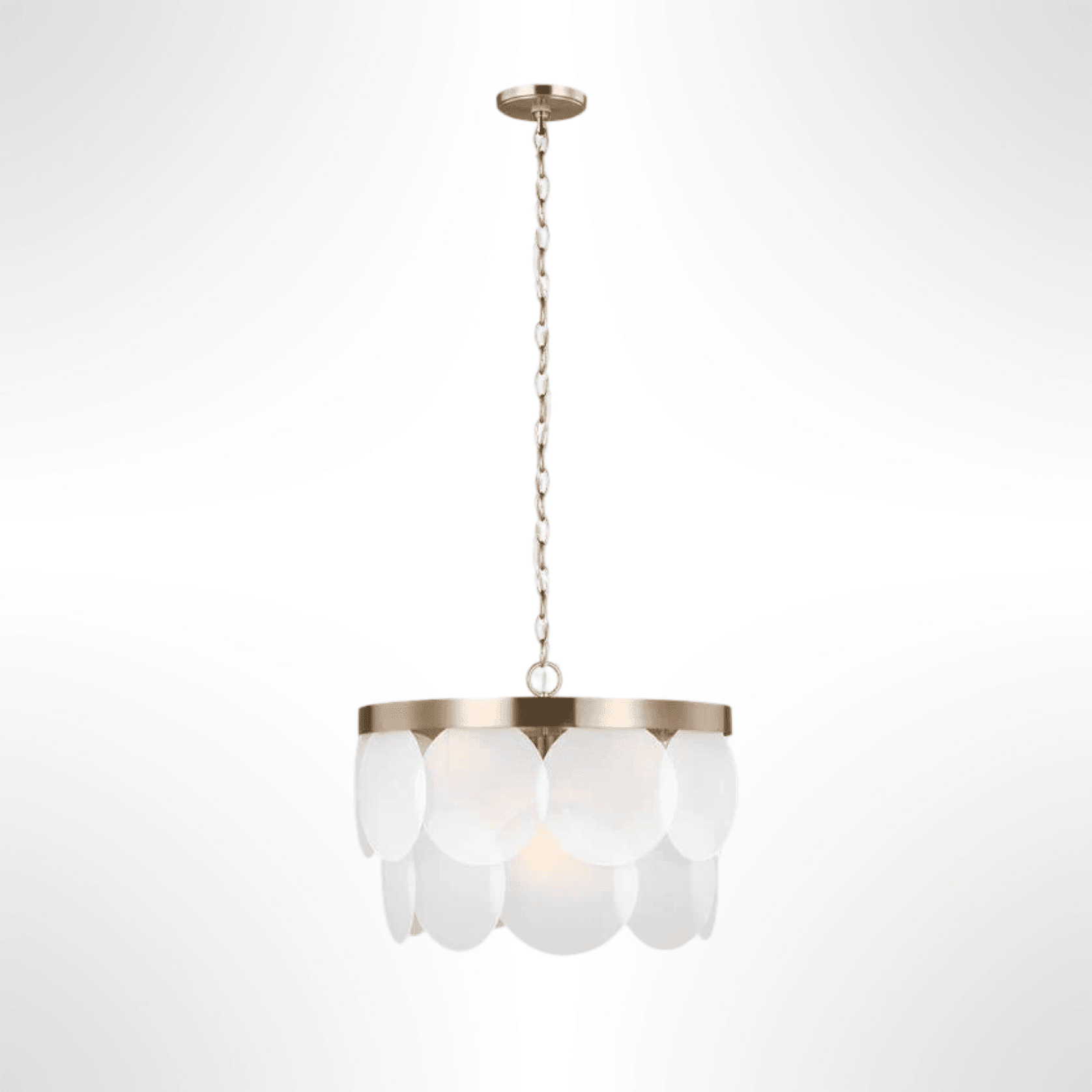 SG Mellita Pendant | Satin Brass gallery detail image