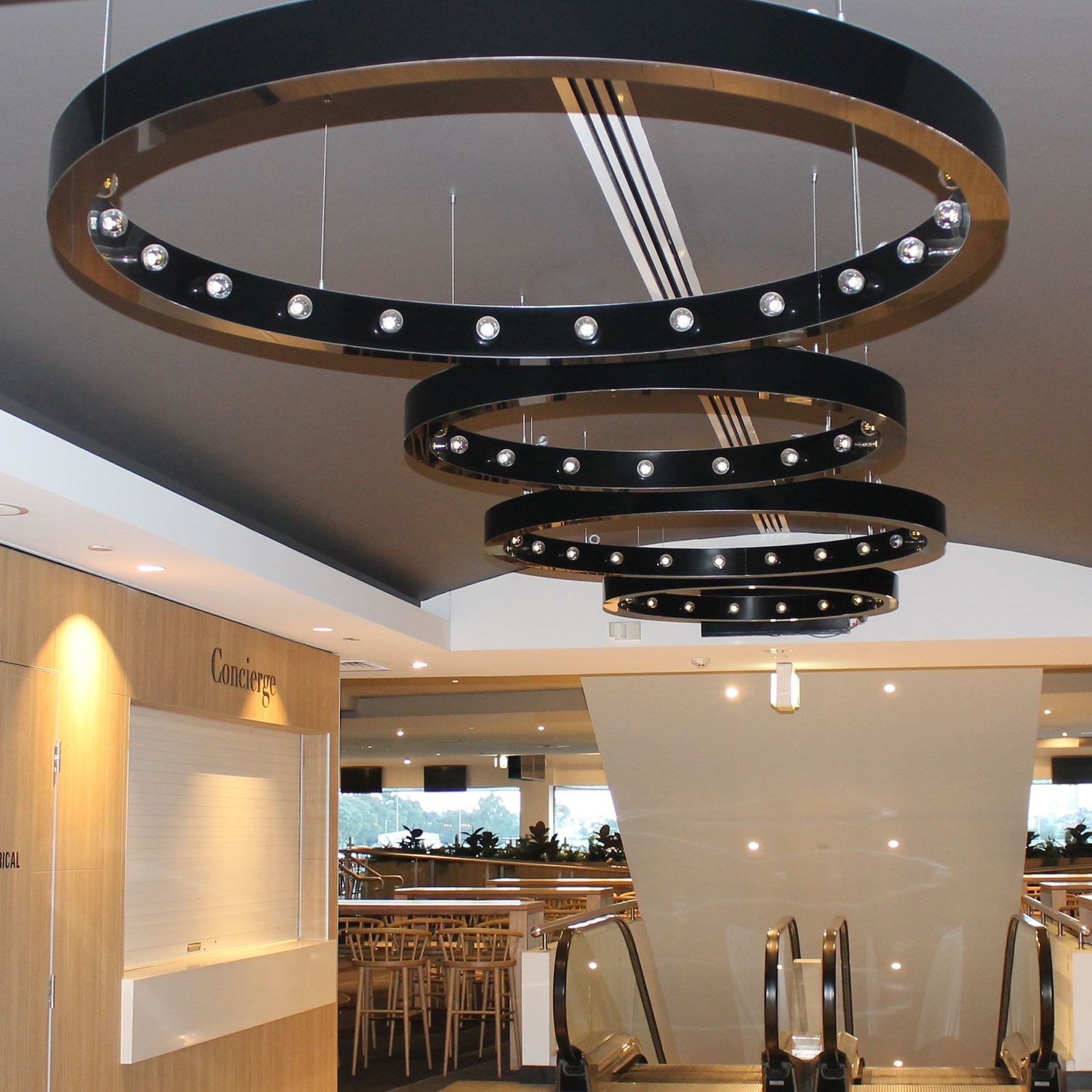 LED Garland Pendant Lights (Custom Made) gallery detail image