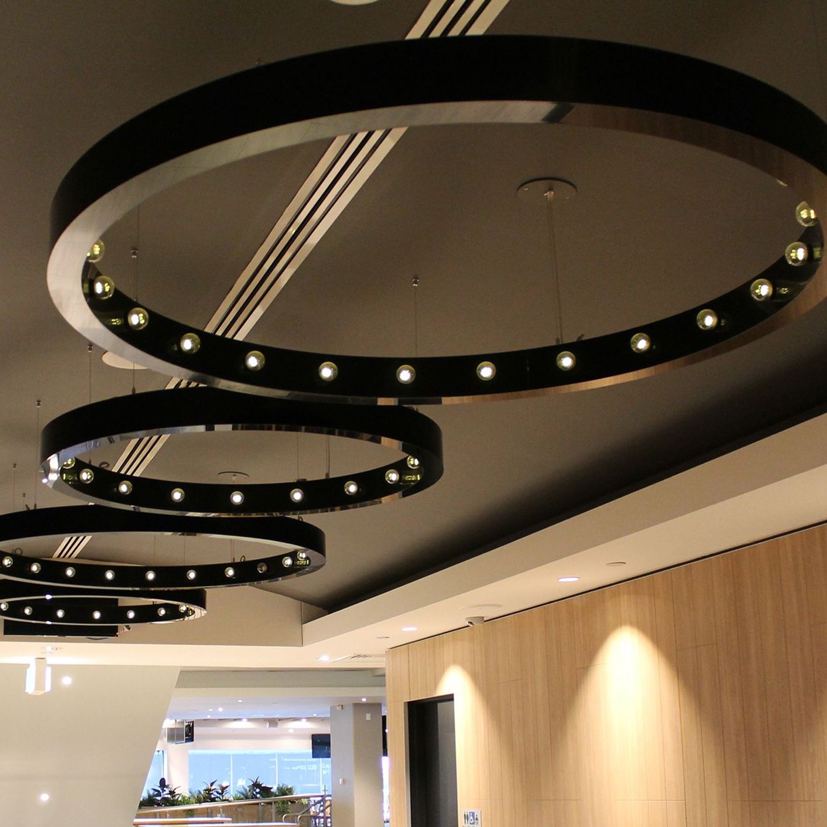 LED Garland Pendant Lights (Custom Made) gallery detail image