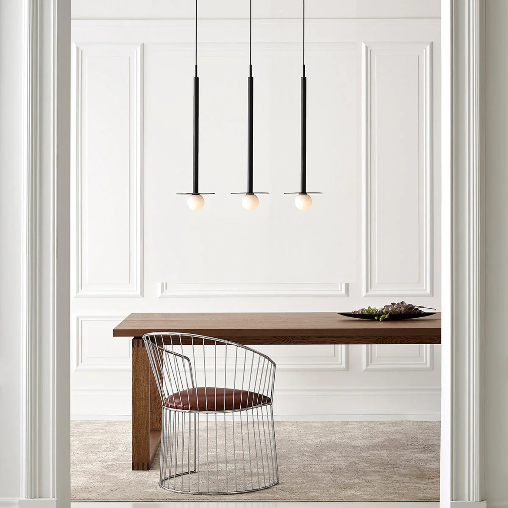 KW Nodes 1L Pendant | Midnight Black gallery detail image