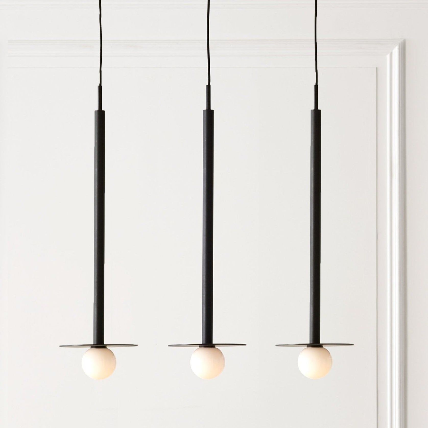 KW Nodes 1L Pendant | Midnight Black gallery detail image