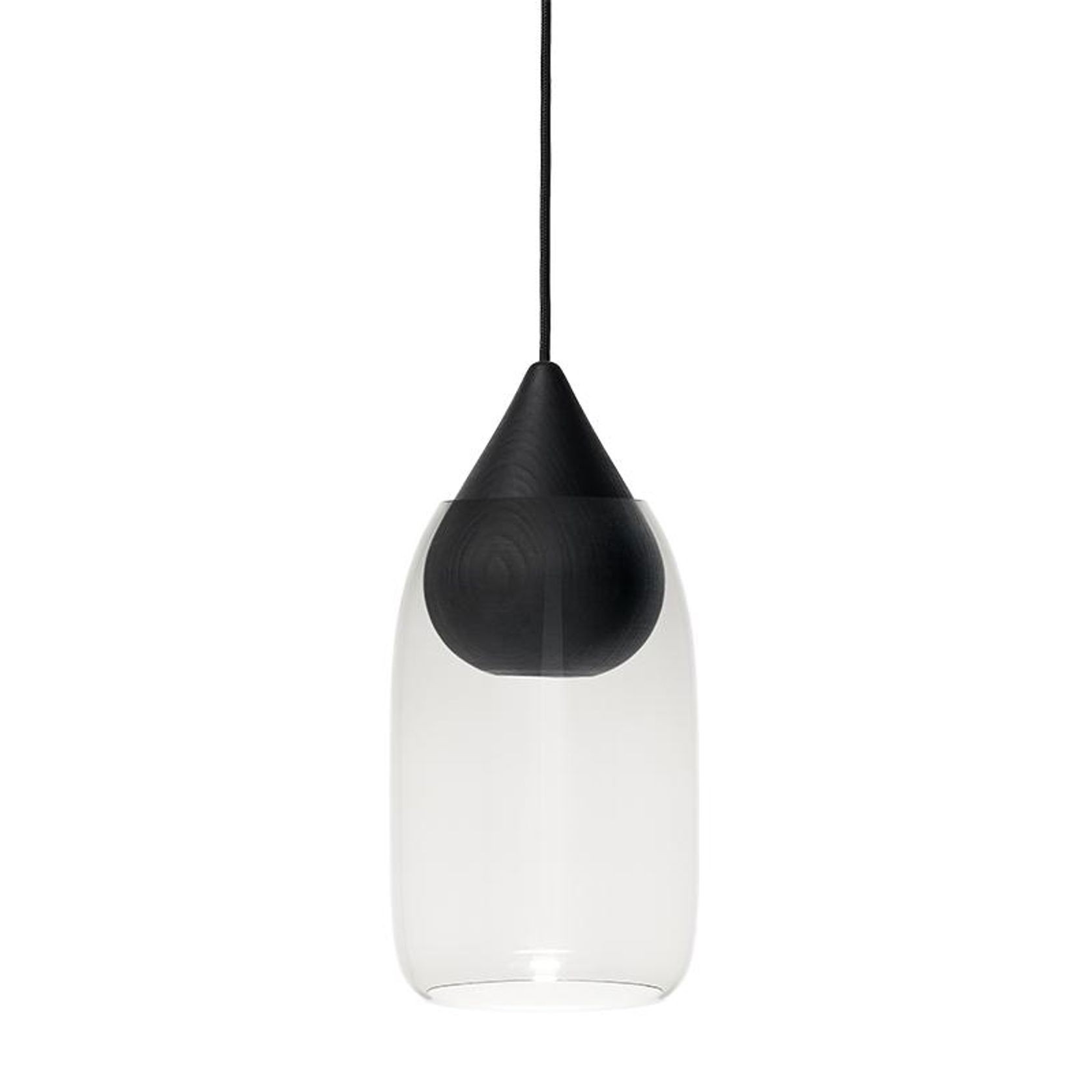 Liuku Drop Pendant - glass shade by Mater gallery detail image