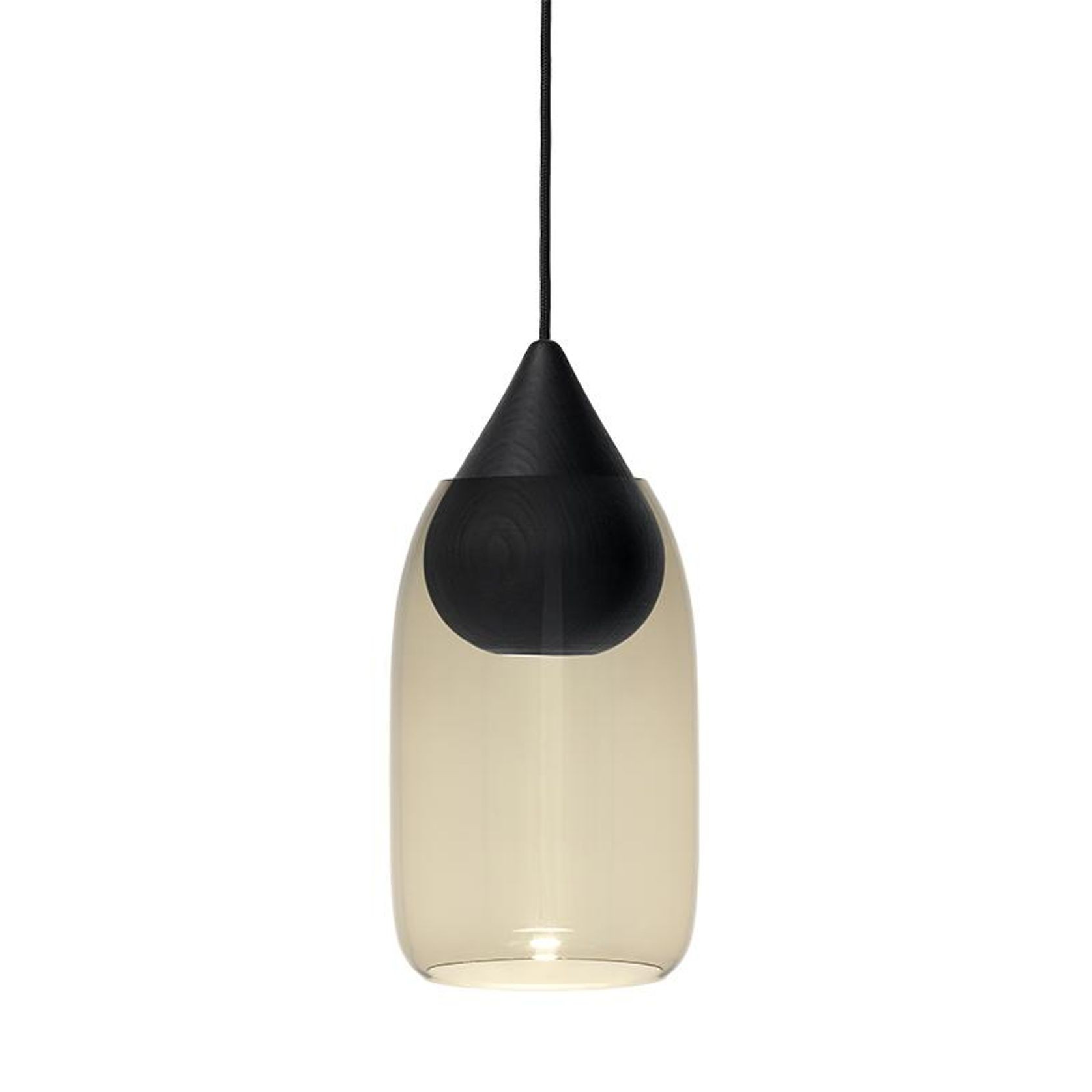 Liuku Drop Pendant - glass shade by Mater gallery detail image