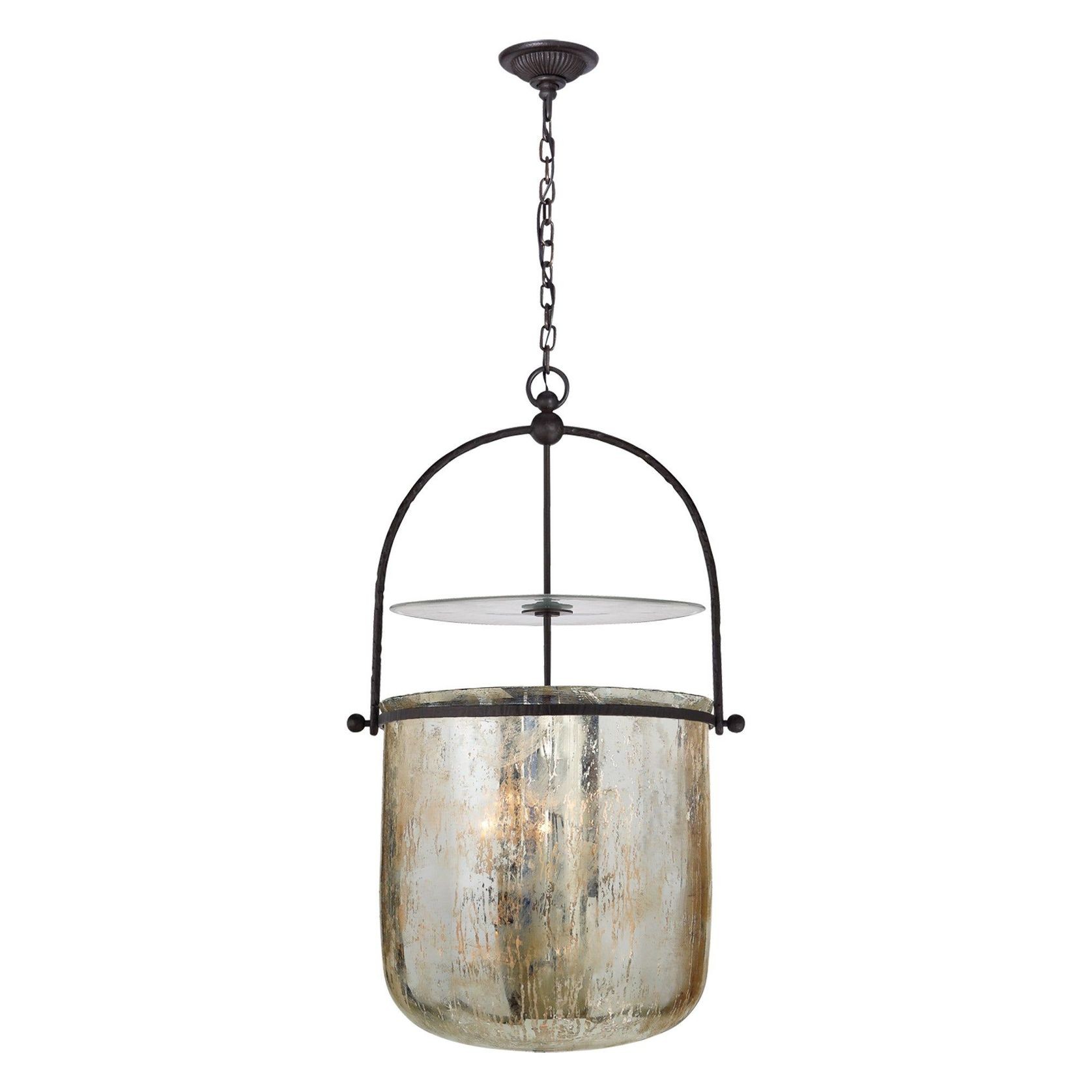 Visual Comfort Chapman & Myers Lorford Smoke Lantern gallery detail image