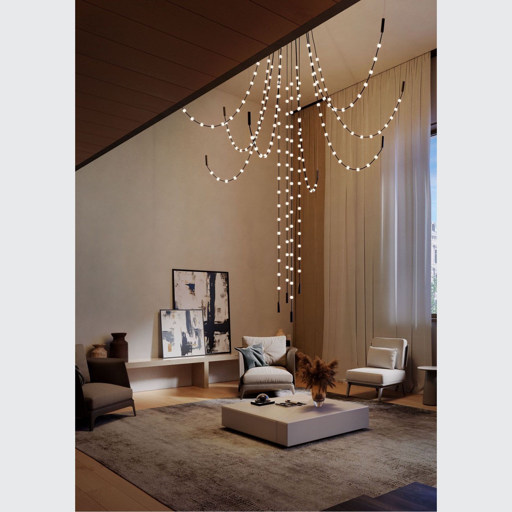 MultiDot Modular Pendant Light gallery detail image