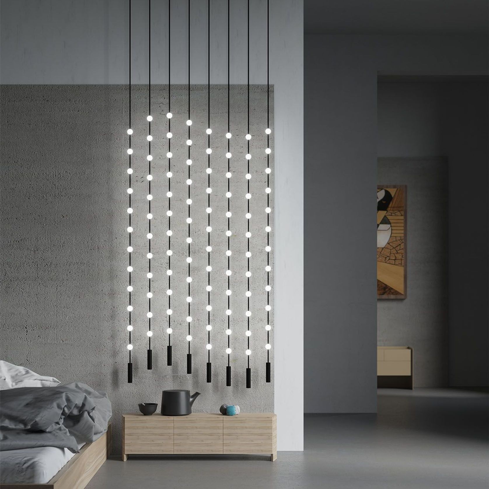 MultiDot Modular Pendant Light gallery detail image