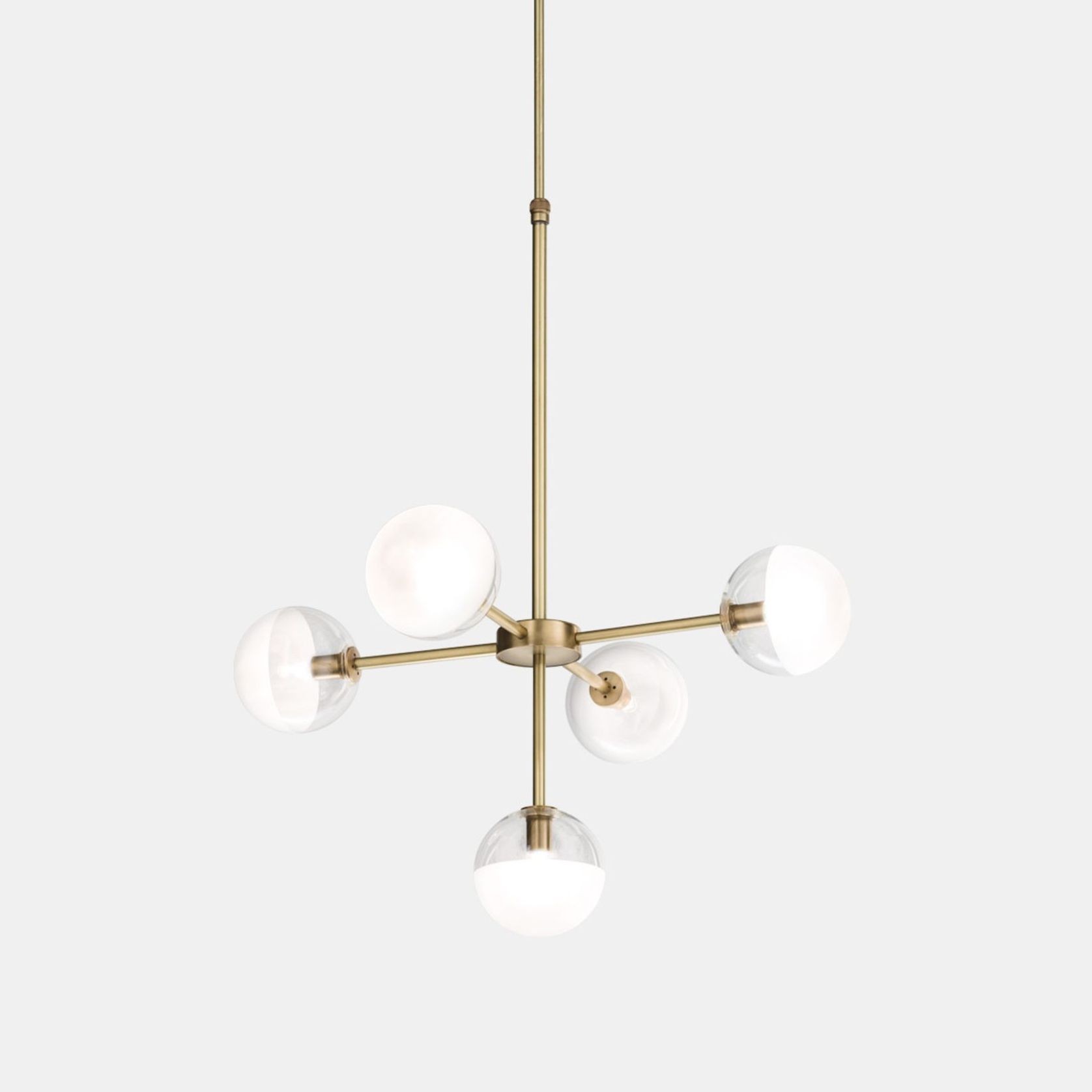 Molecola 5lt Pendant Light gallery detail image