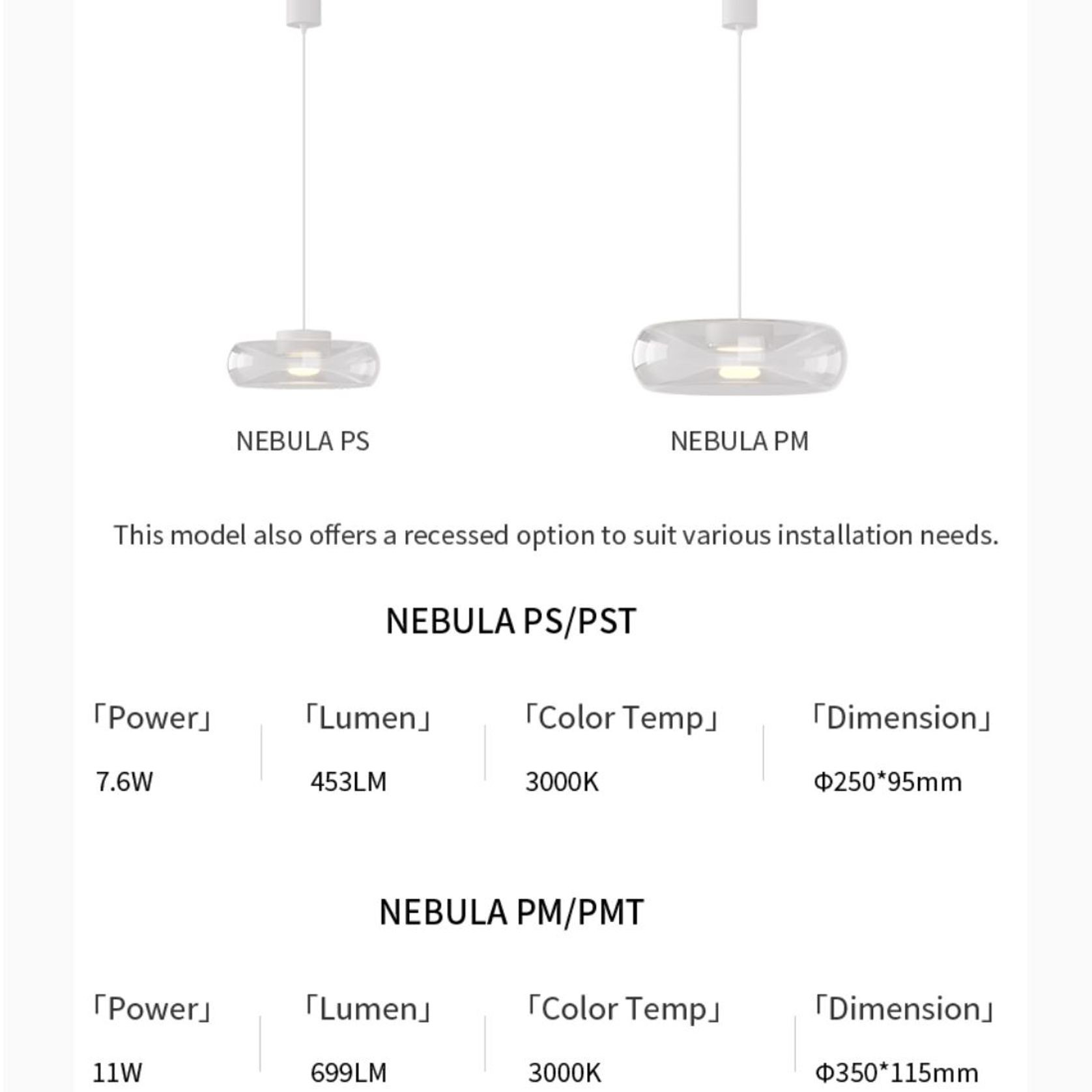 Nebula | Pendant Lights | Wall Light gallery detail image