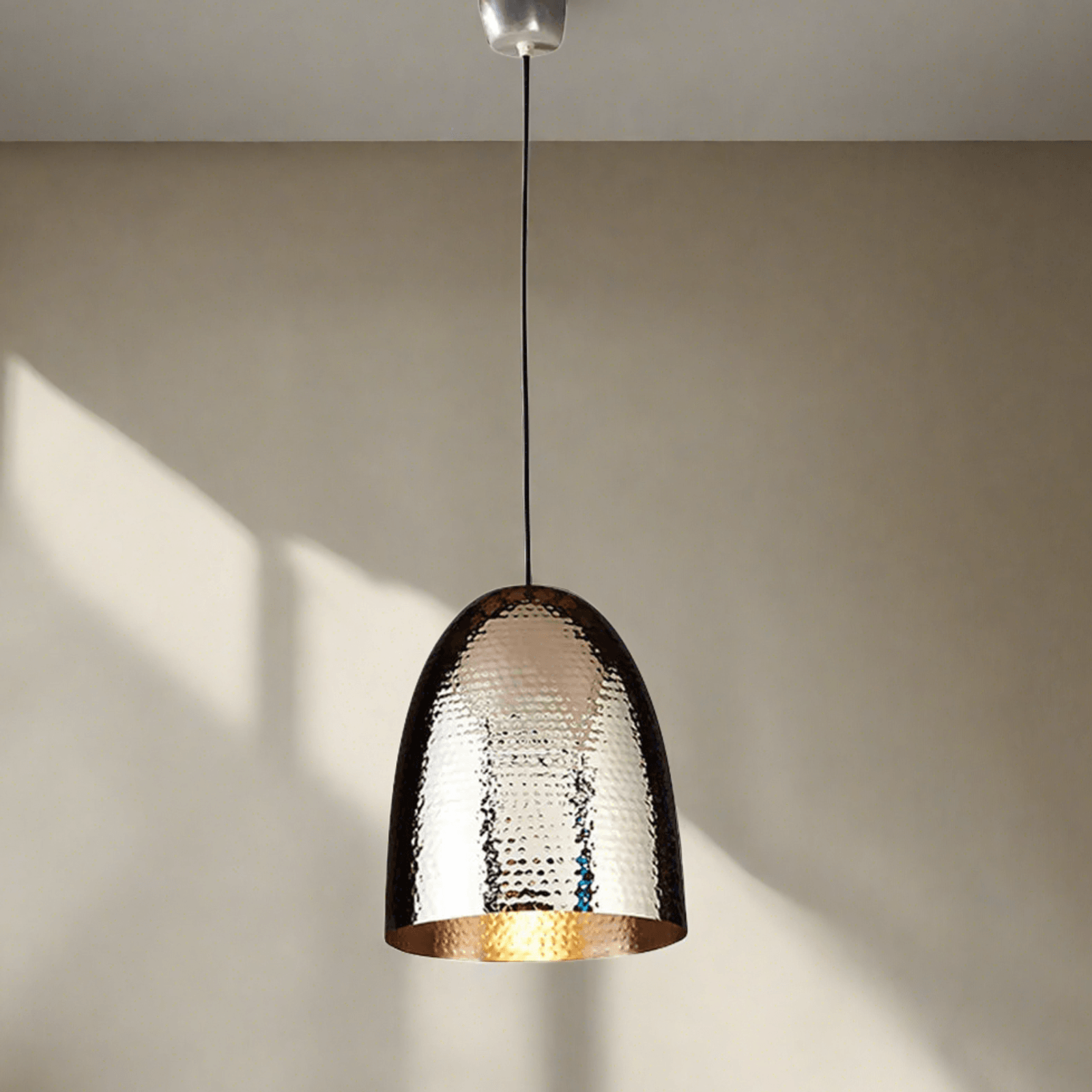 Niente Nickel Pendant gallery detail image