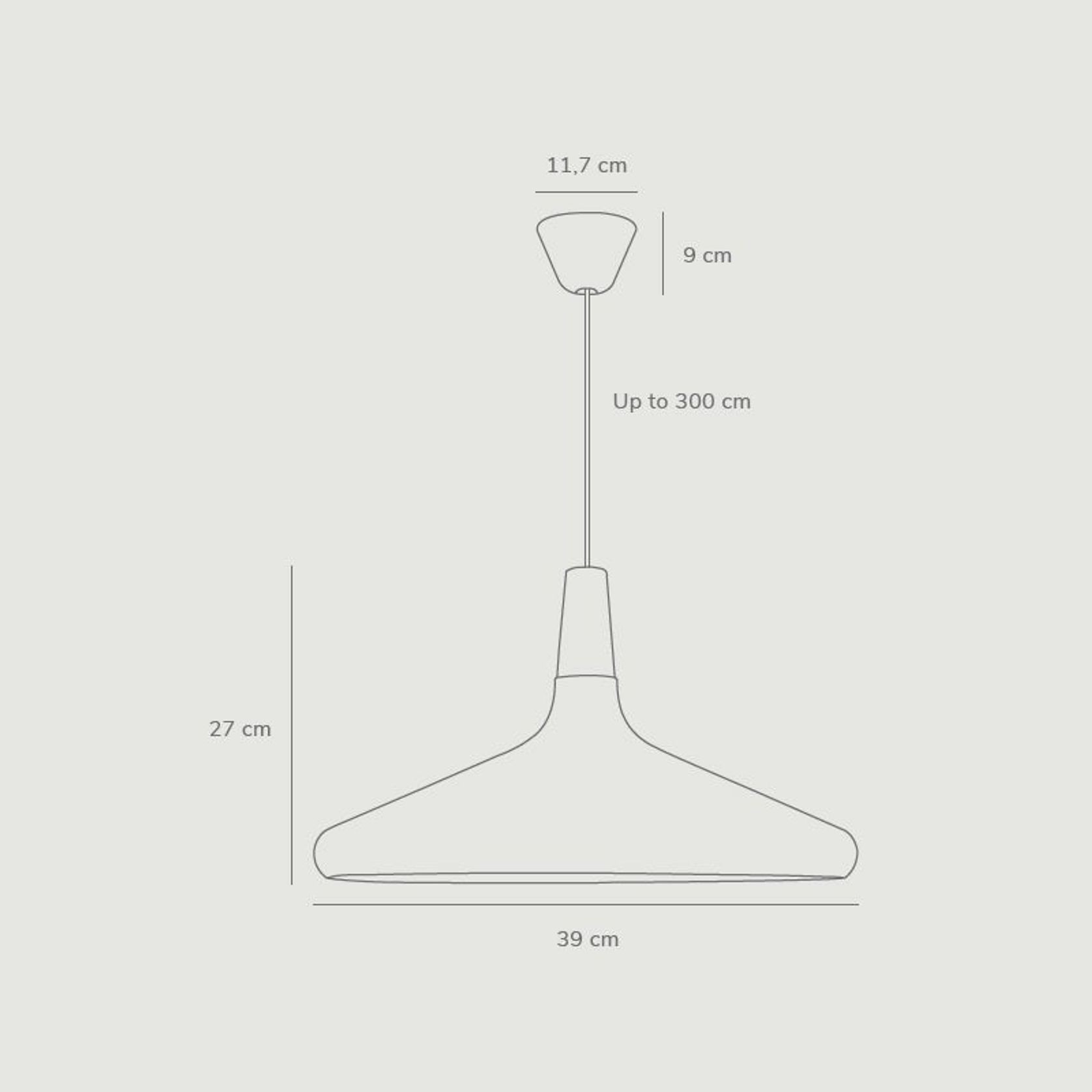 Nori 39 Metal Pendant gallery detail image