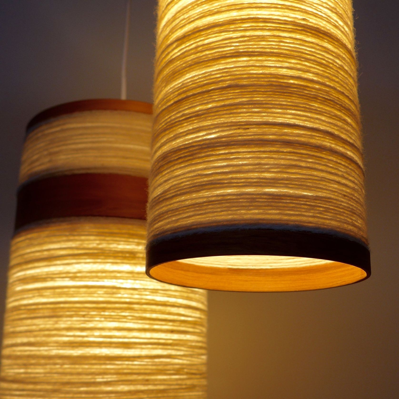 Lux Wool Pendant Light gallery detail image