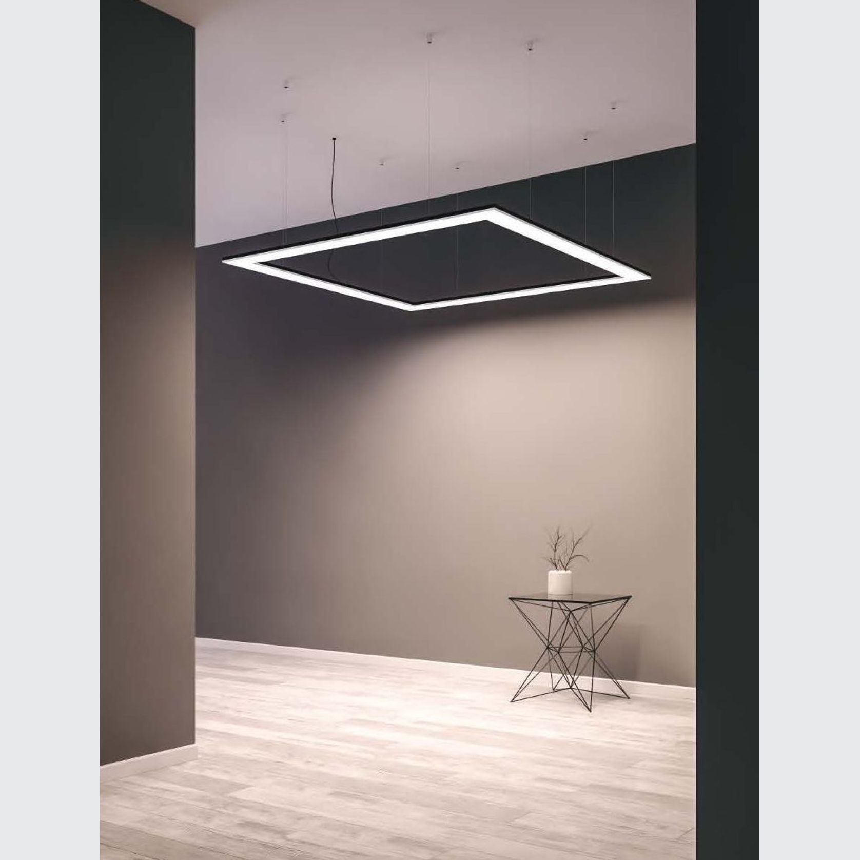 Folio Frame Suspended Pendant Light gallery detail image