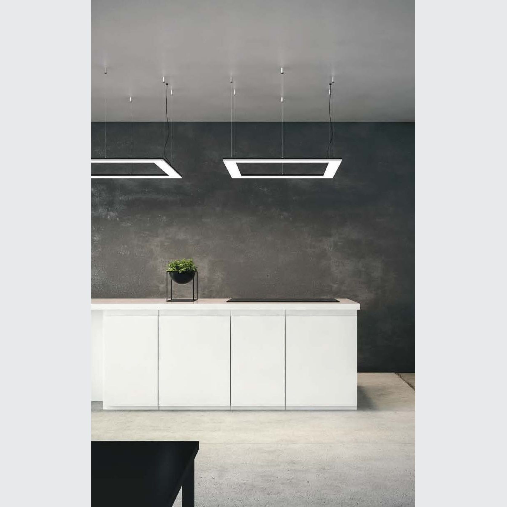Folio Frame Suspended Pendant Light gallery detail image