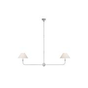 Thomas O'Brien Piaf Large Two-Light Linear Pendant gallery detail image