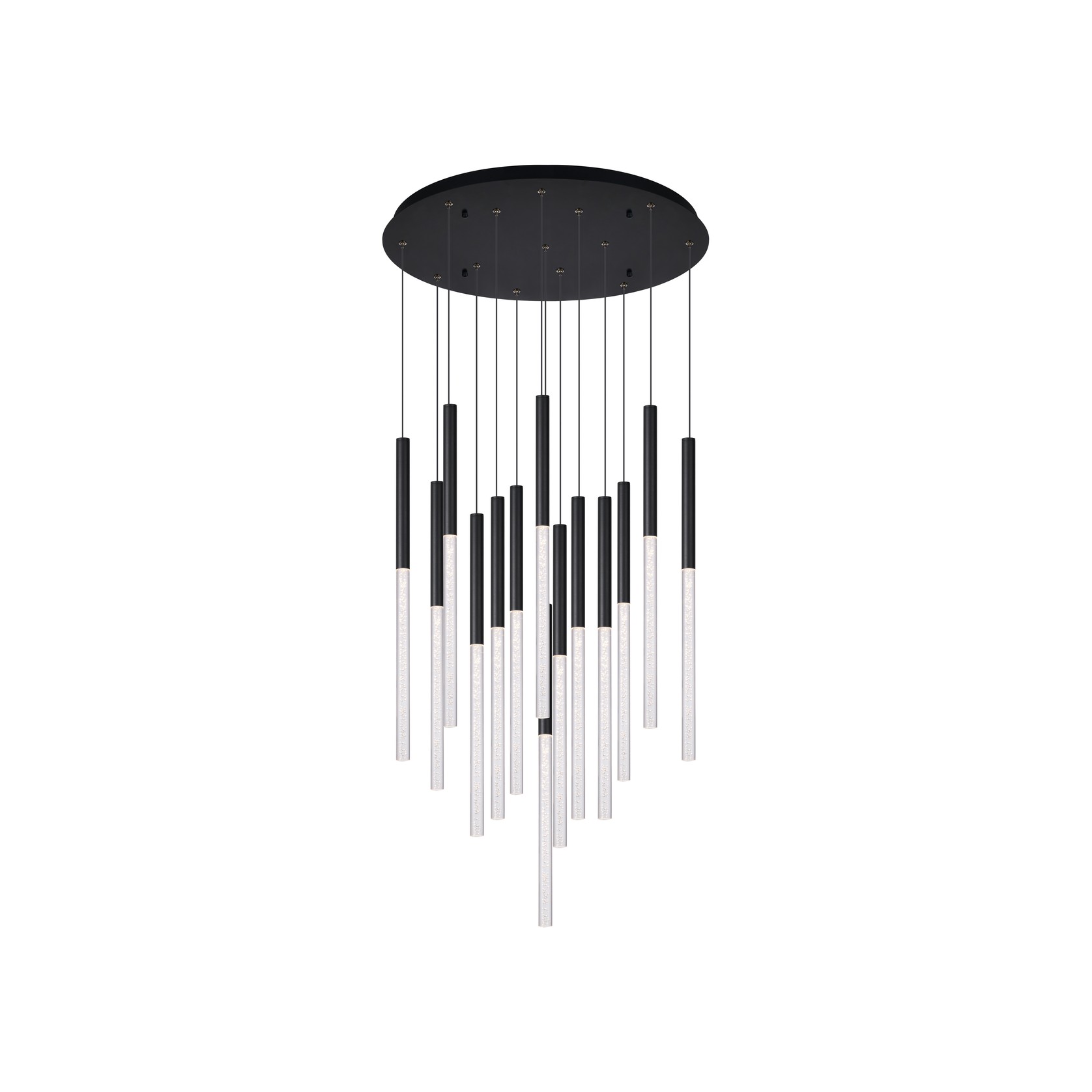 Rhea 14 Light Pencil Drop Pendant Light gallery detail image