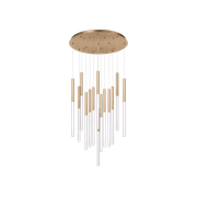 Rhea 14 Light Pencil Drop Pendant Light gallery detail image