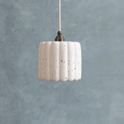 Ribbed Crete Pendant gallery detail image