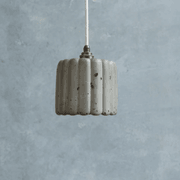 Ribbed Crete Pendant gallery detail image