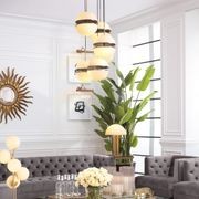 Spiridon Hanging Lamp 5 Light gallery detail image