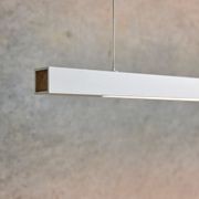Capsühl Linear LED Linear Pendant White gallery detail image
