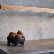 Capsühl Linear LED Pendant Oak gallery detail image